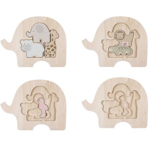 Jabadabado Safari Puzzle Beige