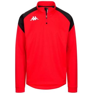 Kappa Lovato Sweatshirt Met Halve Rits