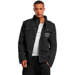 Mister Tee - See You Soon Britannia Jacket - Zwart - Tussenjassen