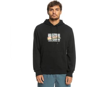 Quiksilver - Retro Fade - Hoodie - Zwart - Heren