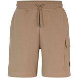 BOSSvoor mannen. 50511591 Cargo korte broek bruin (M), Casual, Katoen