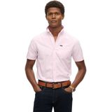 Superdry - Premium Uni Oxford - Overhemd - Korte Mouwen