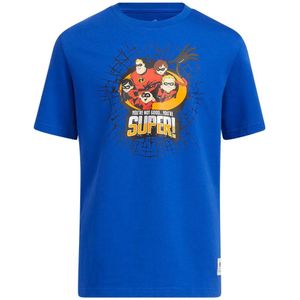 Adidas - Incredibles - T-shirt - Blauw - Korte Mouwen - Jongens