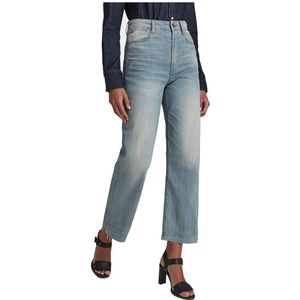 G-star Tedie Ultra High Straight Rp Ankle Jeans Grijs 25 / 30 Vrouw