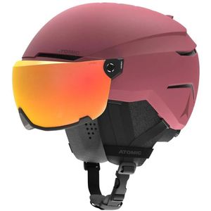 Atomic - Savor Visor Stereo - Skihelm - Maroon - Met Vizier