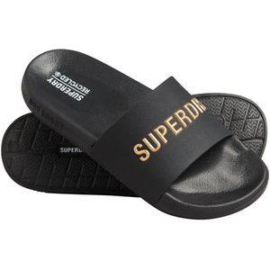 Superdry Code Logo Vegan Pool Slippers