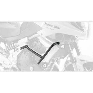 Hepco Becker Kawasaki Versys 650 2010-2014 Buisvormige Motorbeschermer