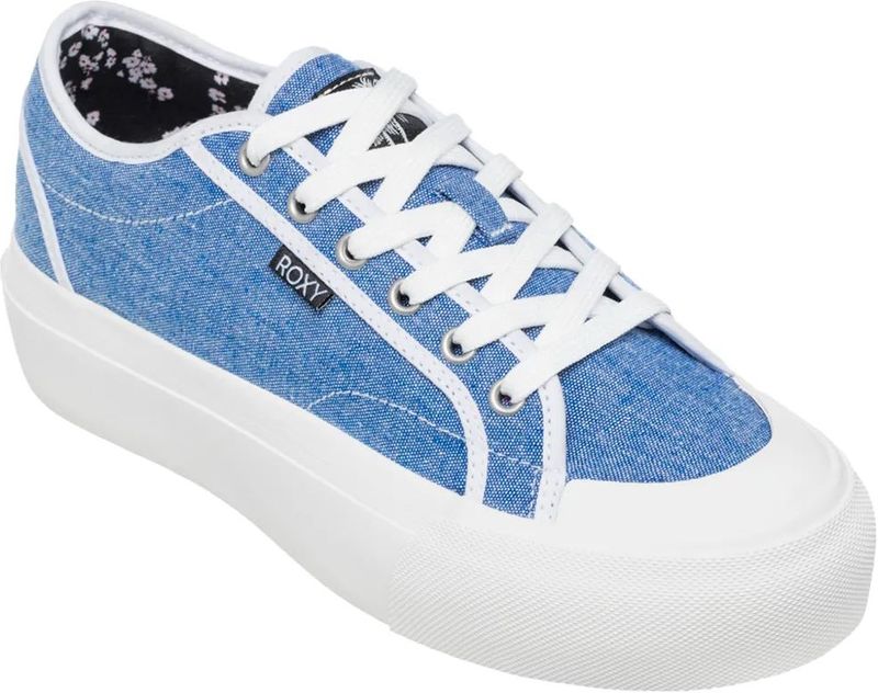 Roxy - Cruizer - Platform Schoenen - Zwart - Polyester Katoenmix