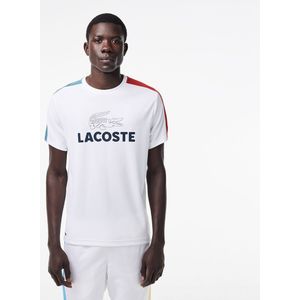 Lacoste Th8336 Short Sleeve T-shirt Wit 7 Man