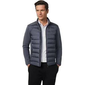 Hackett Light Wt Hybrid Sweatshirt Met Rits