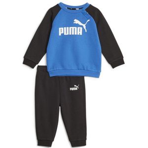 Puma Minicats Ess Raglan Fl Tracksuit Blauw 3-6 Months Jongen