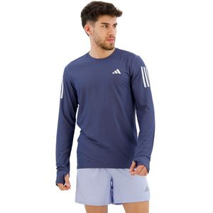 Adidas Own The Run Base Long Sleeve T-shirt Blauw 2XL / Regular Man