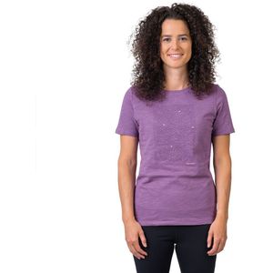 Hannah Selia Short Sleeve T-shirt Paars 36 Vrouw