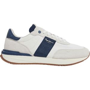 Pepe Jeans Buster Tape Trainers Beige EU 43 Man
