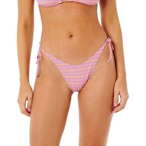 Rip Curl Isles Plaid Hi Leg Skimpy Bikinibroekje