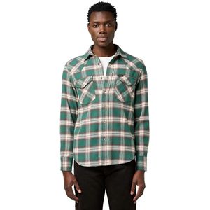 Wrangler Western Regular Fit Overhemd Met Lange Mouwen