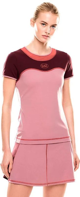 Ea7 Emporio Armani Tennis Pro Freestyle T-shirt Met Korte Mouwen