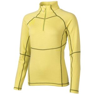 Ternua - Momhill - Fleece - Geel - Halve Rits - Vrouw