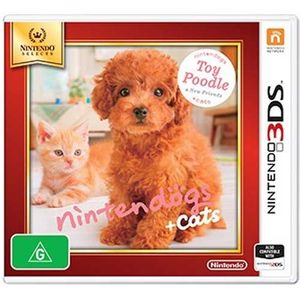 Nintendo Games 3ds Nintendogs And Cats 3d: Toy Poodle