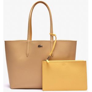 Lacoste Anna Reversible Bicolore Shopper Bag Beige
