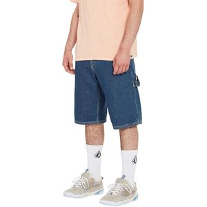 Volcom - Labored Utility - Korte Jeans - Blauw