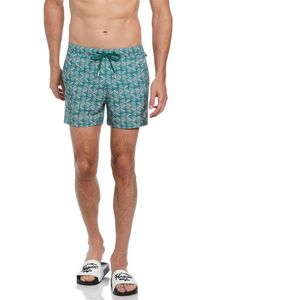 Original Penguin Recycled Polyester Stretch Aop Geo Swim Boxer Veelkleurig M Man