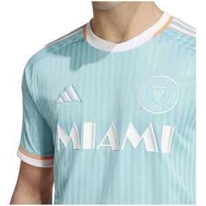 adidas - Inter Miami CF 3e Shirt Authentic 2024-2025 - Sportshirt - Lichtblauw - 100% Gerecycled Polyester