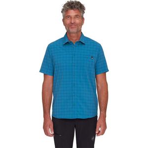 Mammut Lenni Short Sleeve Shirt Blauw S Man
