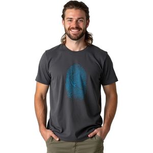 Kruskis Spearfisher Fingerprint T-shirt Met Korte Mouwen
