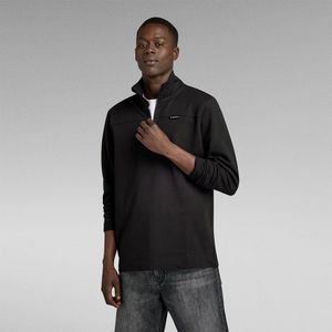 G-star Half Tweeter Half Zip Sweatshirt Zwart S Man