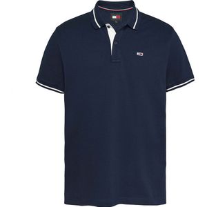 Tommy Jeans Tipped Stretch Korte Mouw Poloshirt