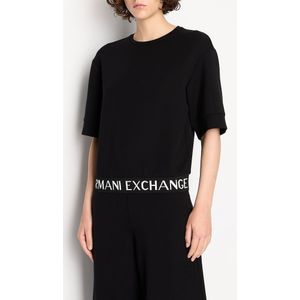 Armani Exchange 6rym81_yjegz Sweatshirt Zwart L Vrouw