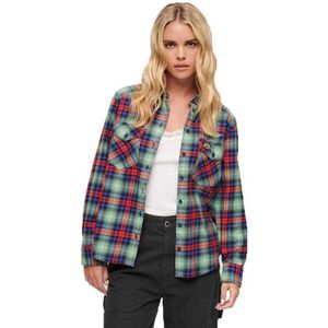 Superdry Lumberjack Check Flannel Long Sleeve Shirt Veelkleurig XS Vrouw