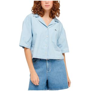 Lee Souvenir Long Sleeve Shirt Blauw L Vrouw