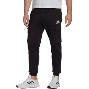 Adidas Essentials Regular Tapered Cargo Joggers Zwart M / Regular Man