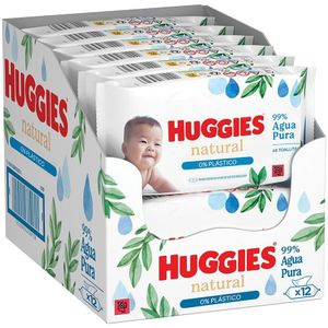 Huggies Biodegradable Wipes 384 Units Transparant