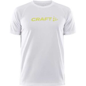 Craft Core Unify Logo Short Sleeve T-shirt Wit XL Man