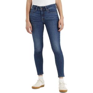 Levi´s ® 711 Double Button Jeans Blauw 24 / 30 Vrouw