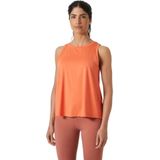 Helly Hansen - Tech Split Back 2,0 - Tanktop - Zwart - 92% Gerecycled Polyester