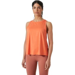 Helly Hansen - Tech Split Back 2,0 - Tanktop - Zwart - 92% Gerecycled Polyester