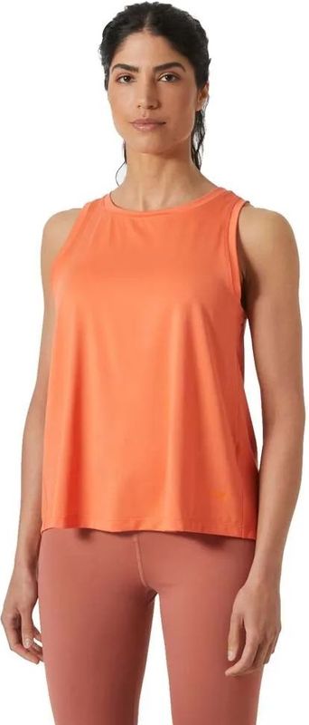 Helly Hansen - Tech Split Back 2,0 - Tanktop - Zwart - 92% Gerecycled Polyester