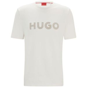 Hugo Drochet 10259511 Short Sleeve T-shirt Wit S Man