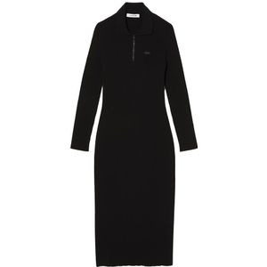 Lacoste Ef0632 Dress Zwart 36 Vrouw
