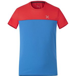 Montura Outdoor 20 Short Sleeve T-shirt Rood,Blauw 13-14 Years