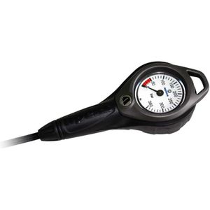Apeks Press Gauge With Narrow Flex Hose Manometer