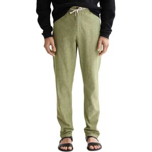 Scotch & Soda Warren Straight Fit Linen Jogger Broek