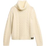 Superdry - Cable Roll Neck Jumper - Gebreide Trui - Met Hoge Hals