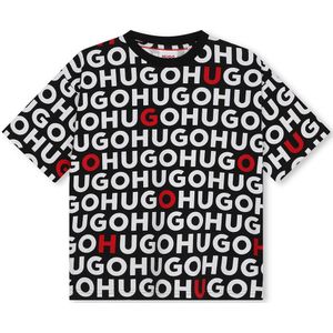 Hugo G00013 Short Sleeve T-shirt Veelkleurig 14 Years