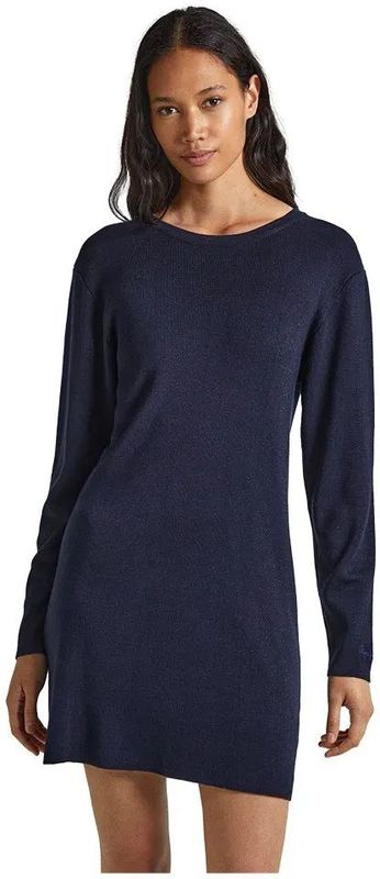 Pepe Jeans - Korte Jurk - Zwart - Tencel - Aansluitend Model