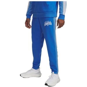 Under Armour - Rival Fleece Colorblock - Pantalon - Loose Fit - Zwart